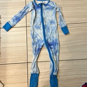 Little Sleepies 2T Blue Tie Dye